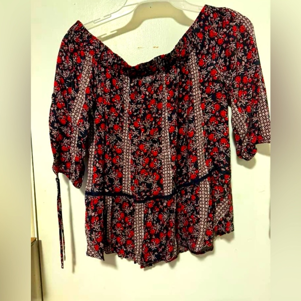 Floral blouse size PL